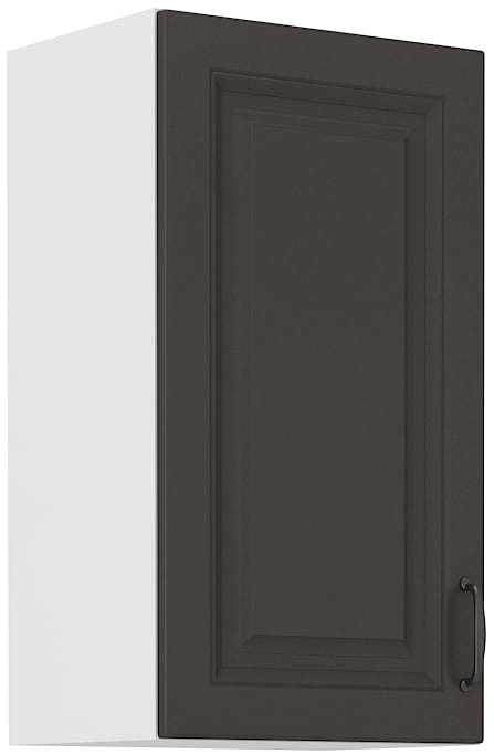 Szafka górna do kuchni STILO 40 G-72 1F Grafit/Biały