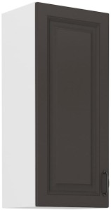 Szafka górna do kuchni STILO 40 G-90 1F Grafit/Biały