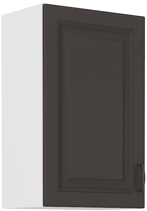 Szafka górna do kuchni STILO 45 G-72 1F Grafit/Biały