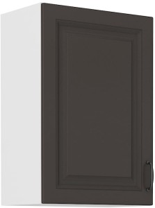 Szafka górna do kuchni STILO 50 G-72 1F Grafit/Biały