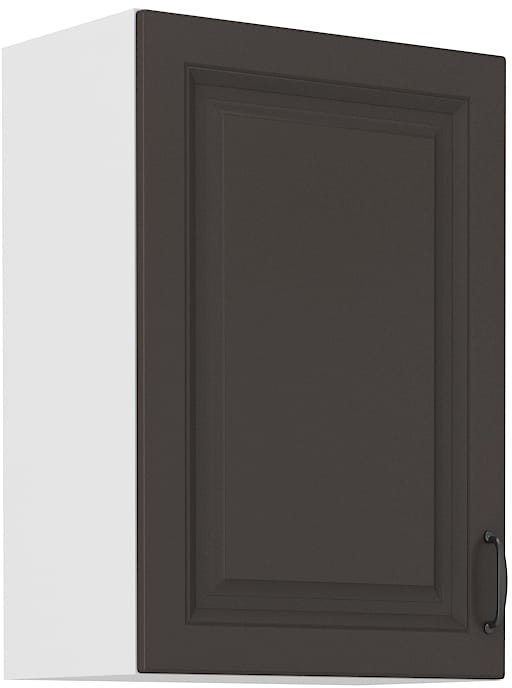 Szafka górna do kuchni STILO 50 G-72 1F Grafit/Biały