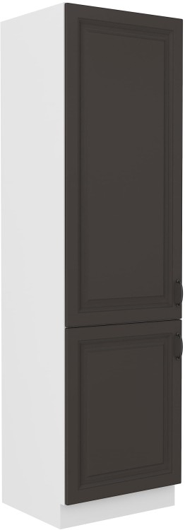 Szafka kominowa do kuchni STILO 60 DK-210 2 F Grafit/Biały