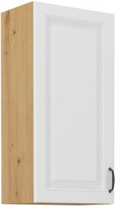Szafka górna do kuchni STILO 40 G-90 1F Biały/Dąb Artisan