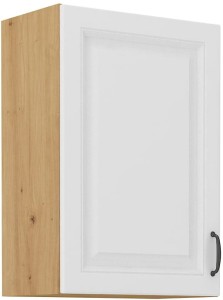 Szafka górna do kuchni STILO 50 G-72 1F Biały/Dąb Artisan