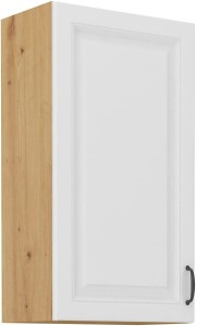 Szafka górna do kuchni STILO 50 G-90 1F Biały/Dąb Artisan