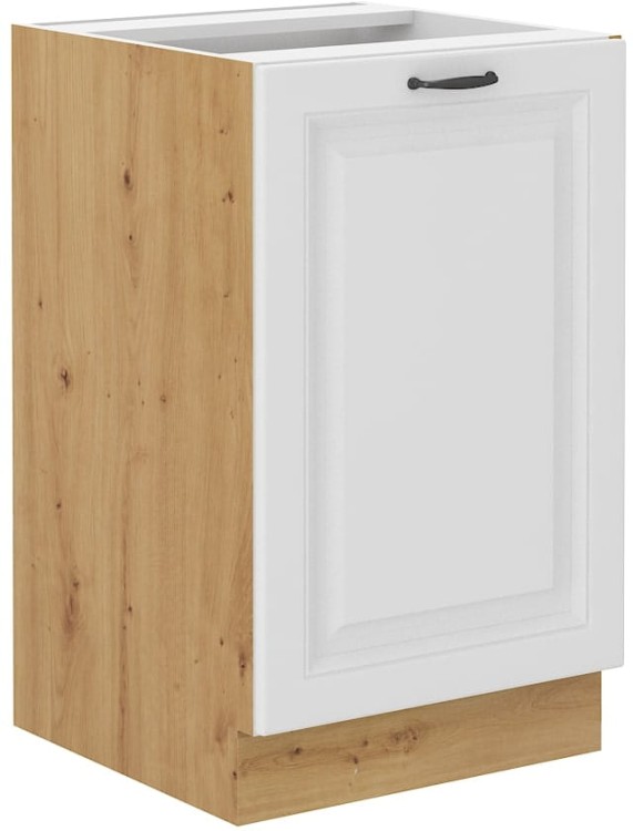 Szafka stojąca do kuchni STILO 60 D 1F Biały/Dąb Artisan