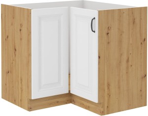 Szafka stojąca do kuchni narożna STILO 89x89 DN 1F Biały/Dąb Artisan
