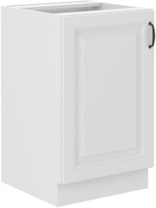 Szafka stojąca do kuchni pod zlew STILO 50 ZL 1F Biały/Biały