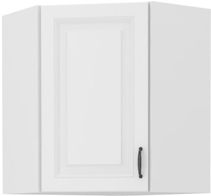 Szafka górna do kuchni narożna STILO 58x58 GN-72 1 F Biały/Biały