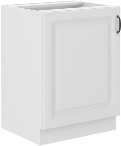 Szafka stojąca do kuchni STILO 60 D 1F Biały/Biały