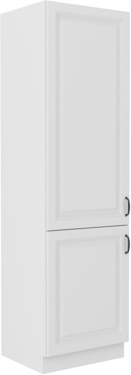 Szafka kominowa do kuchni STILO 60 DK-210 2 F Biały/Biały