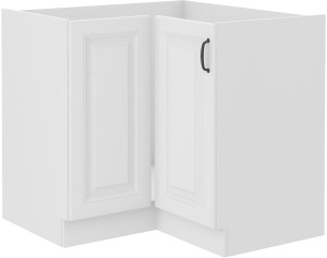 Szafka stojąca do kuchni narożna STILO 89x89 DN 1F Biały/Biały