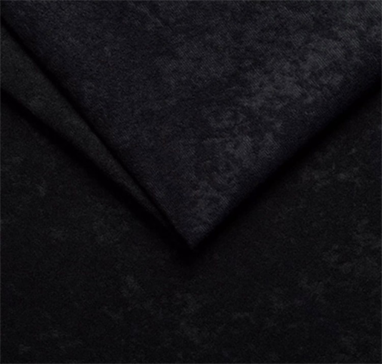 Tkanina Suedine 24 Czarny