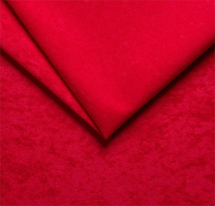 Tkanina Suedine 84 Czerwony