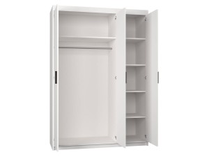 Szafa trzydrzwiowa Elena 3D DL03 z nadstawką NAEL DL03 Dąb Lefkas