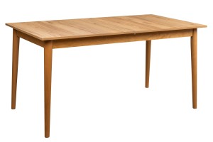 Stół rozkładany z 4 krzesłami S011 Jasny Dąb