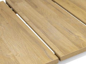 Stół rozkładany z 6 krzesłami X006 Biały/Dąb Grandson