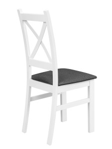 Stół z 4 krzesłami Z056 Biały matowy