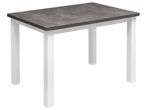 Stół z 6 krzesłami Z062 Biały/Beton