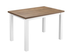 Stół z 5 krzesłami Z065 Biały/Dąb Lefkas