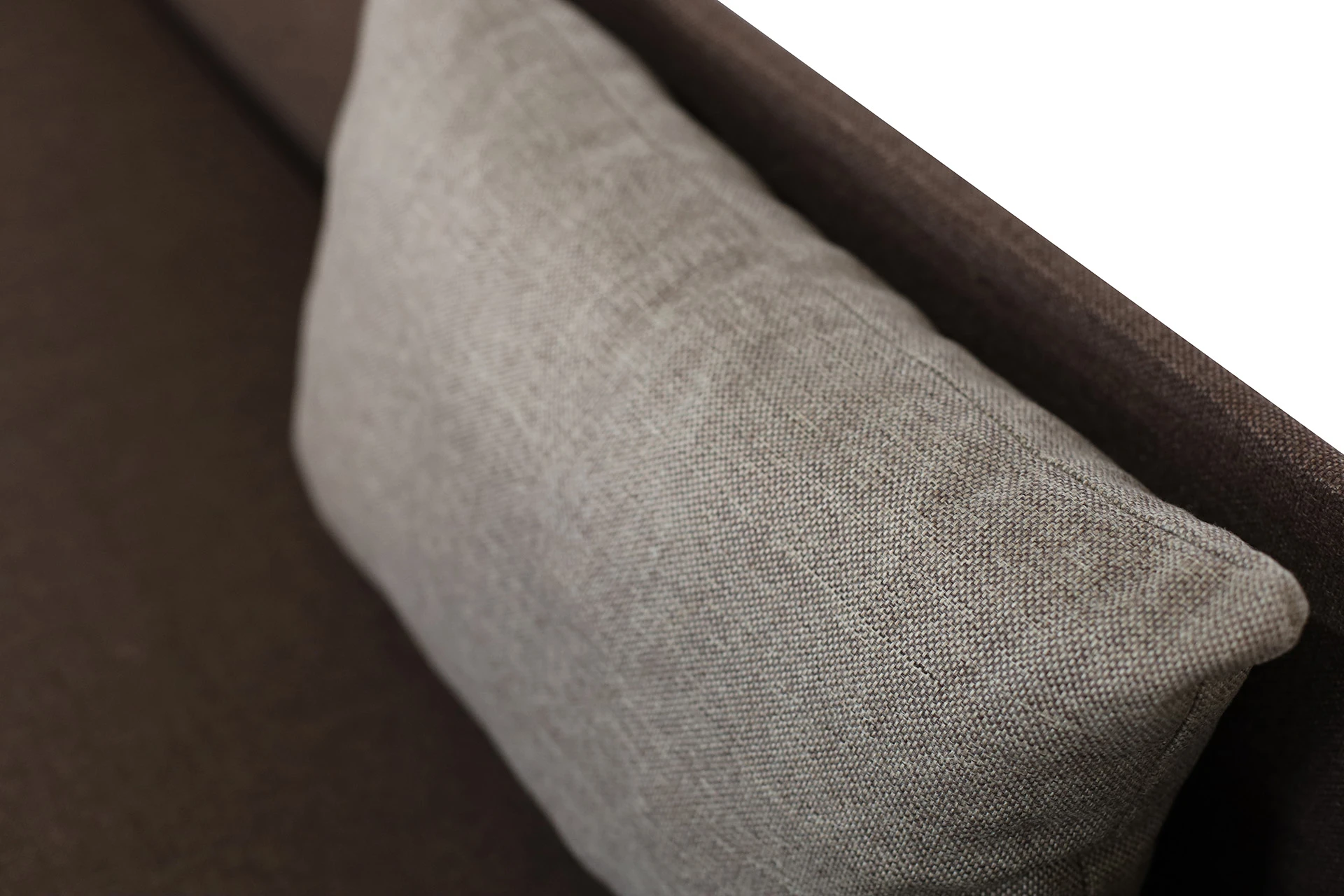 Tapczan łóżko jednoosobowe z pojemnikiem Hirek Eko 80x200 Brązowe/Beżowe