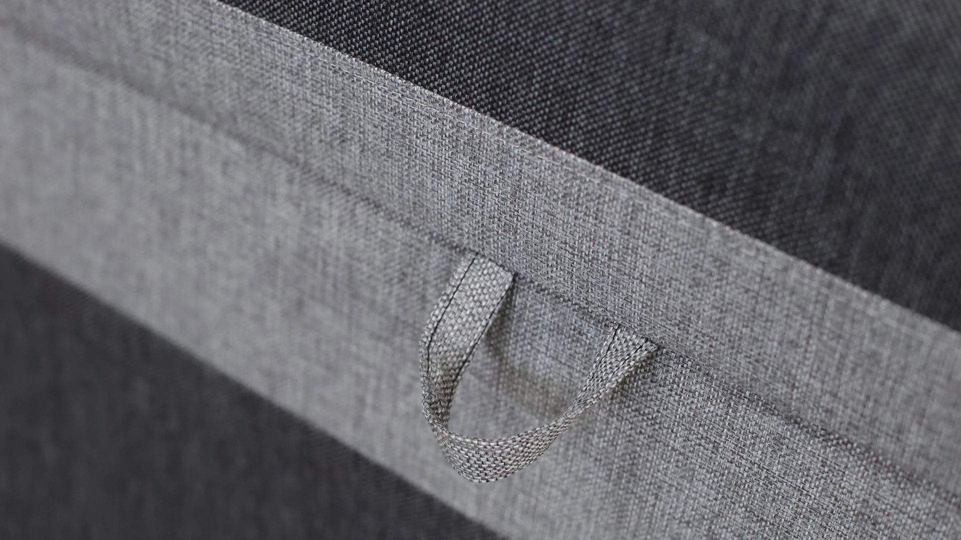 Tapczan łóżko jednoosobowe z pojemnikiem Hirek Eko 80x180 Grafitowe/Szare