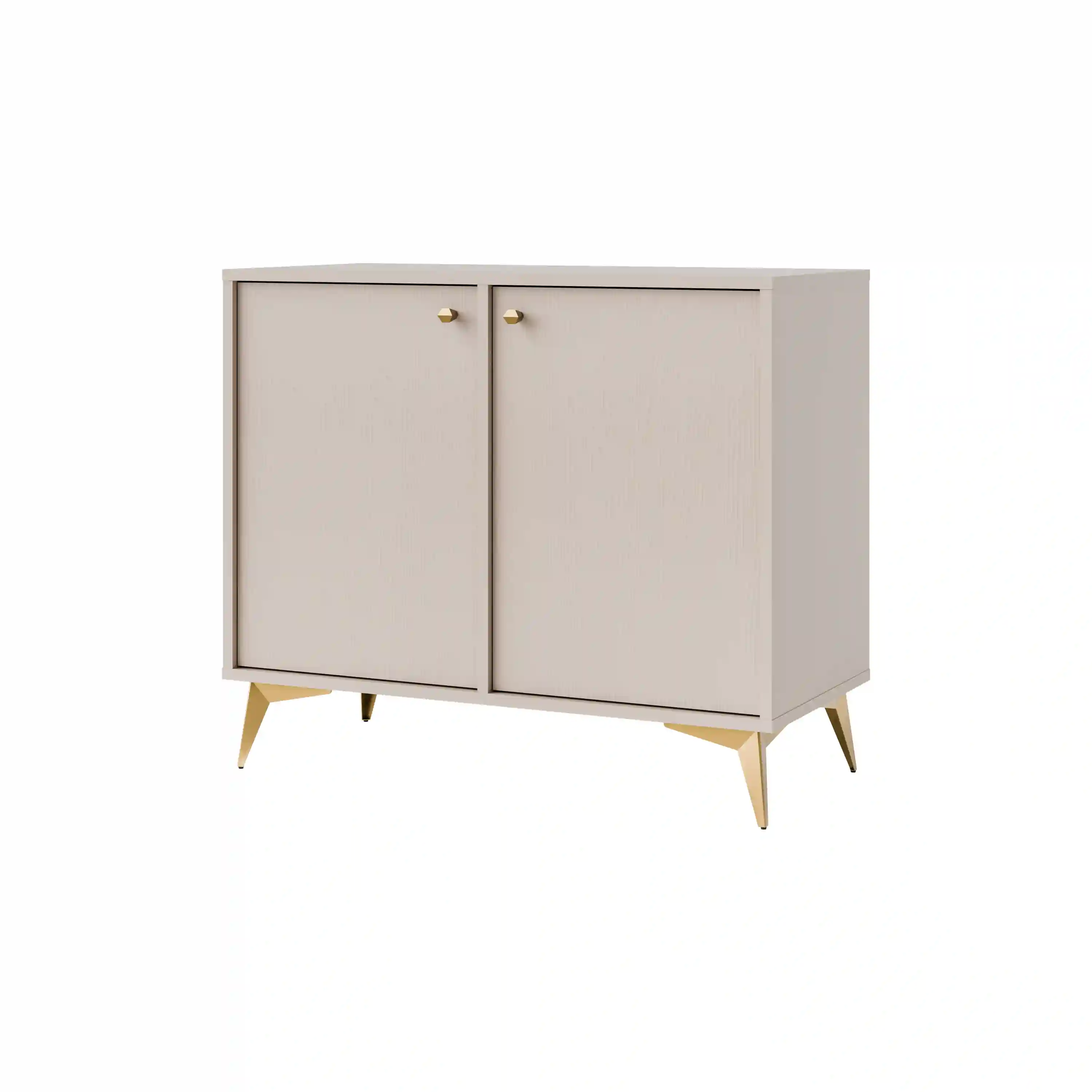 Komoda dwudrzwiowa do salonu Sakai 2F T812 Beżowy