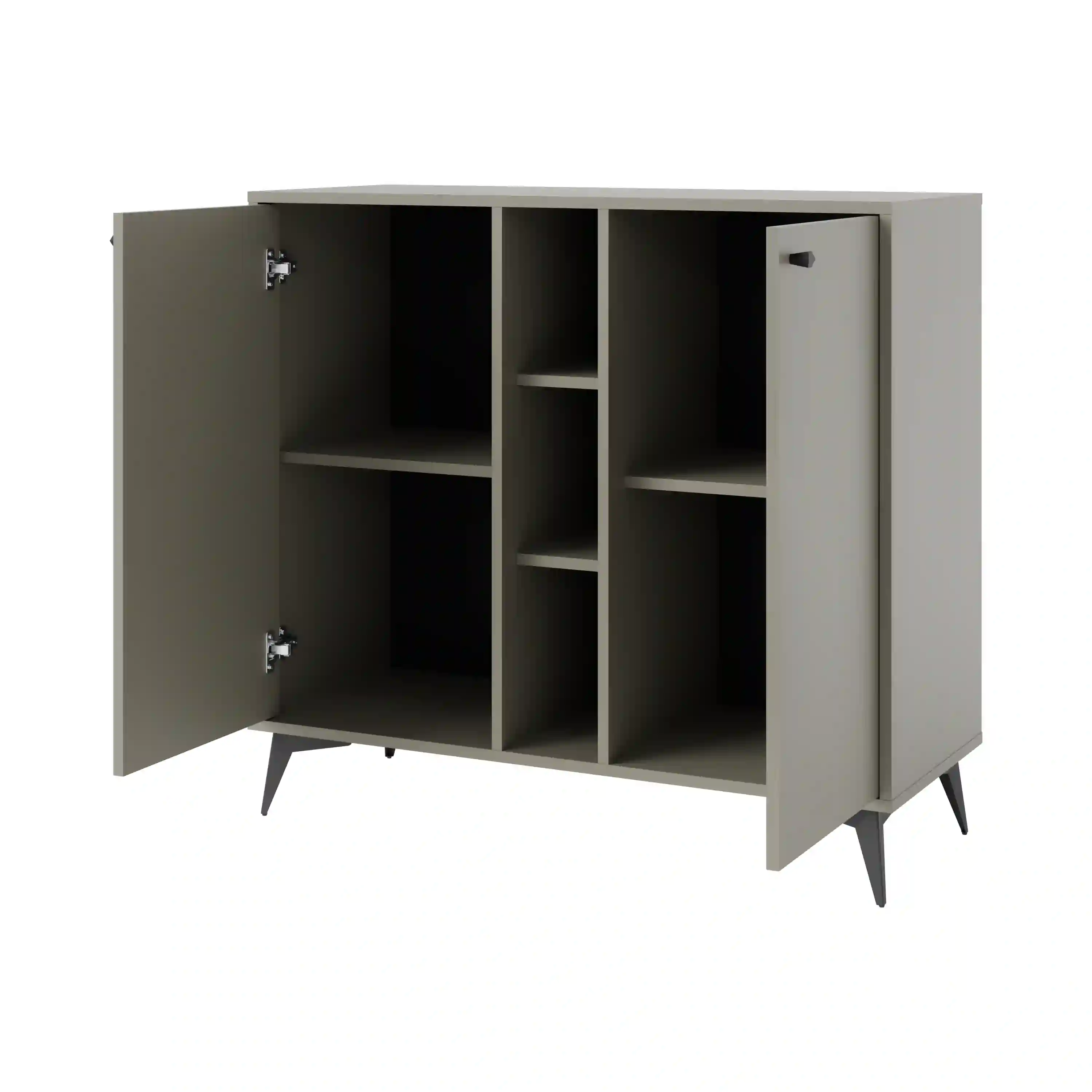 Komoda dwudrzwiowa do salonu Sakai 2F T822 Eukaliptus