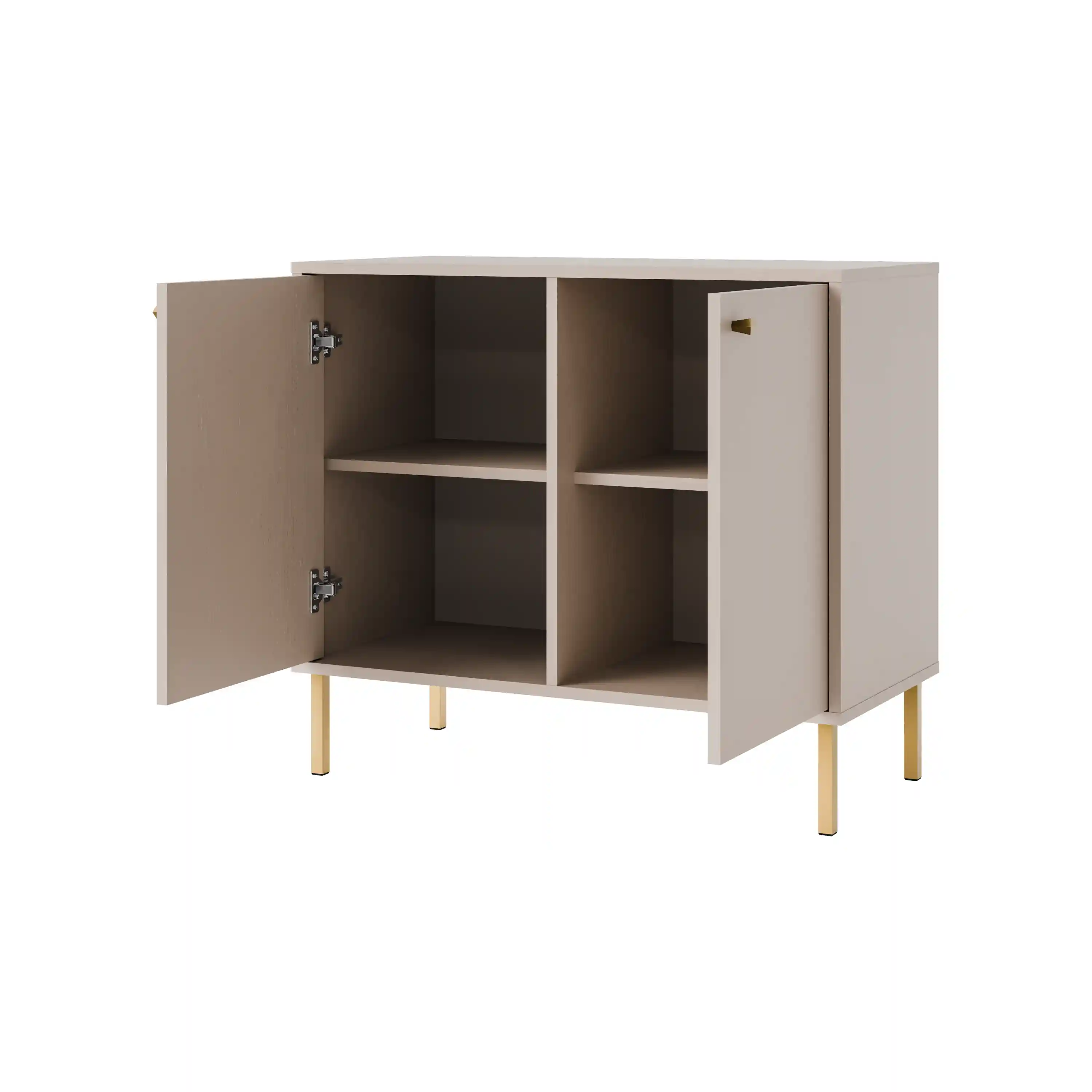 Komoda dwudrzwiowa do salonu Sakai 2F T812 Beżowy