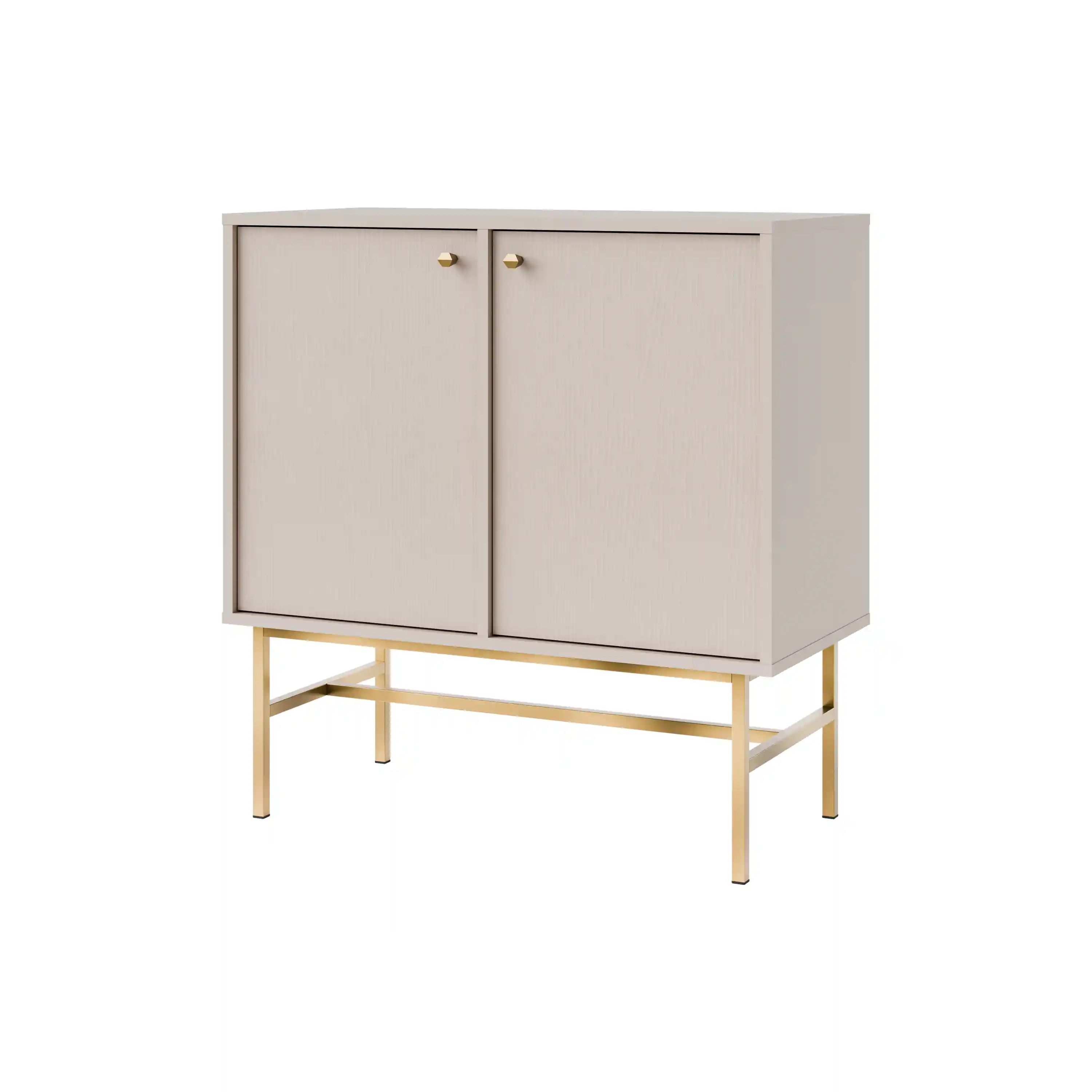Komoda dwudrzwiowa do salonu Sakai 2F T812 Beżowy