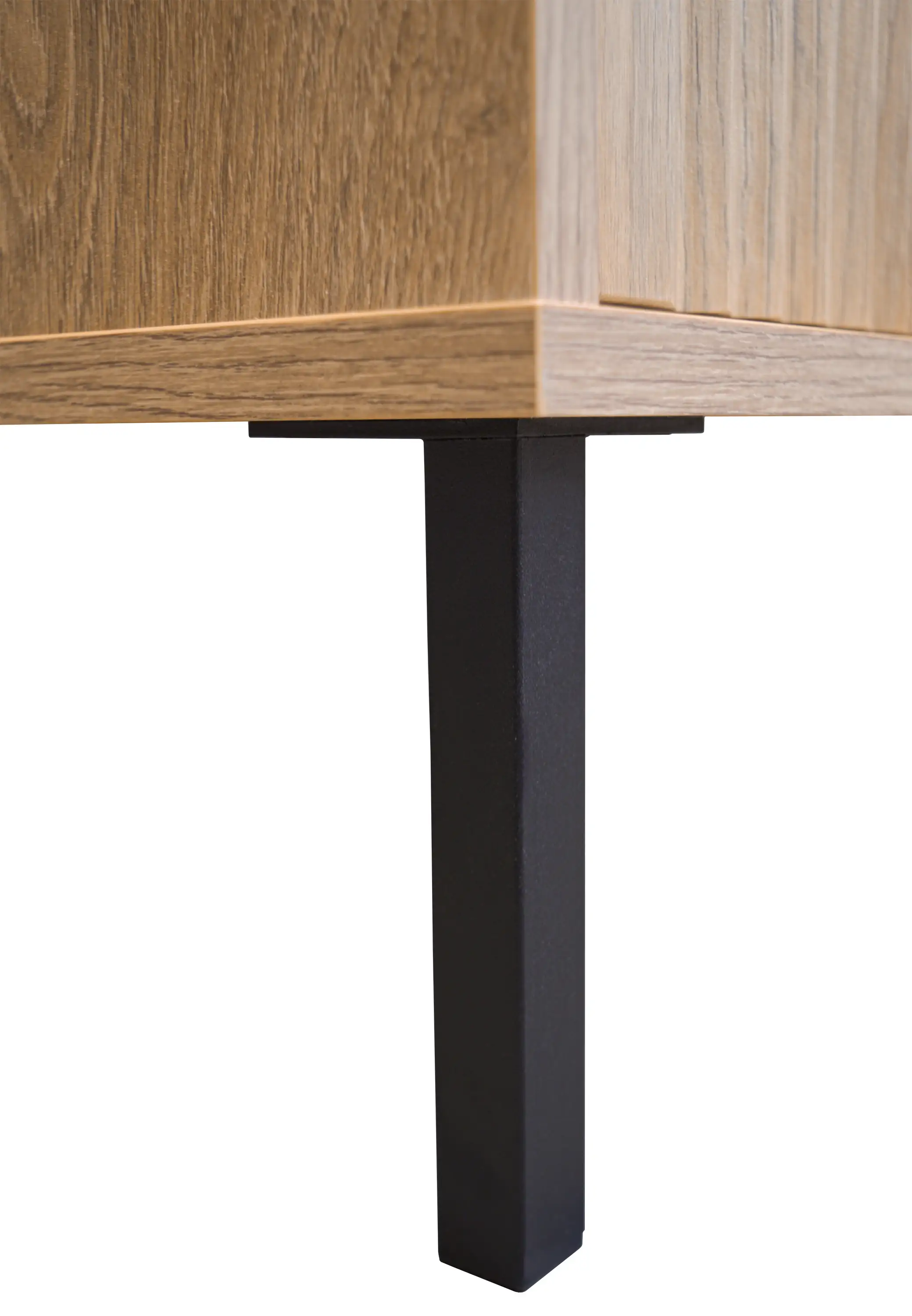 Stolik kawowy z ryflowanym frontem Yukashi 2S T201 dąb evoke