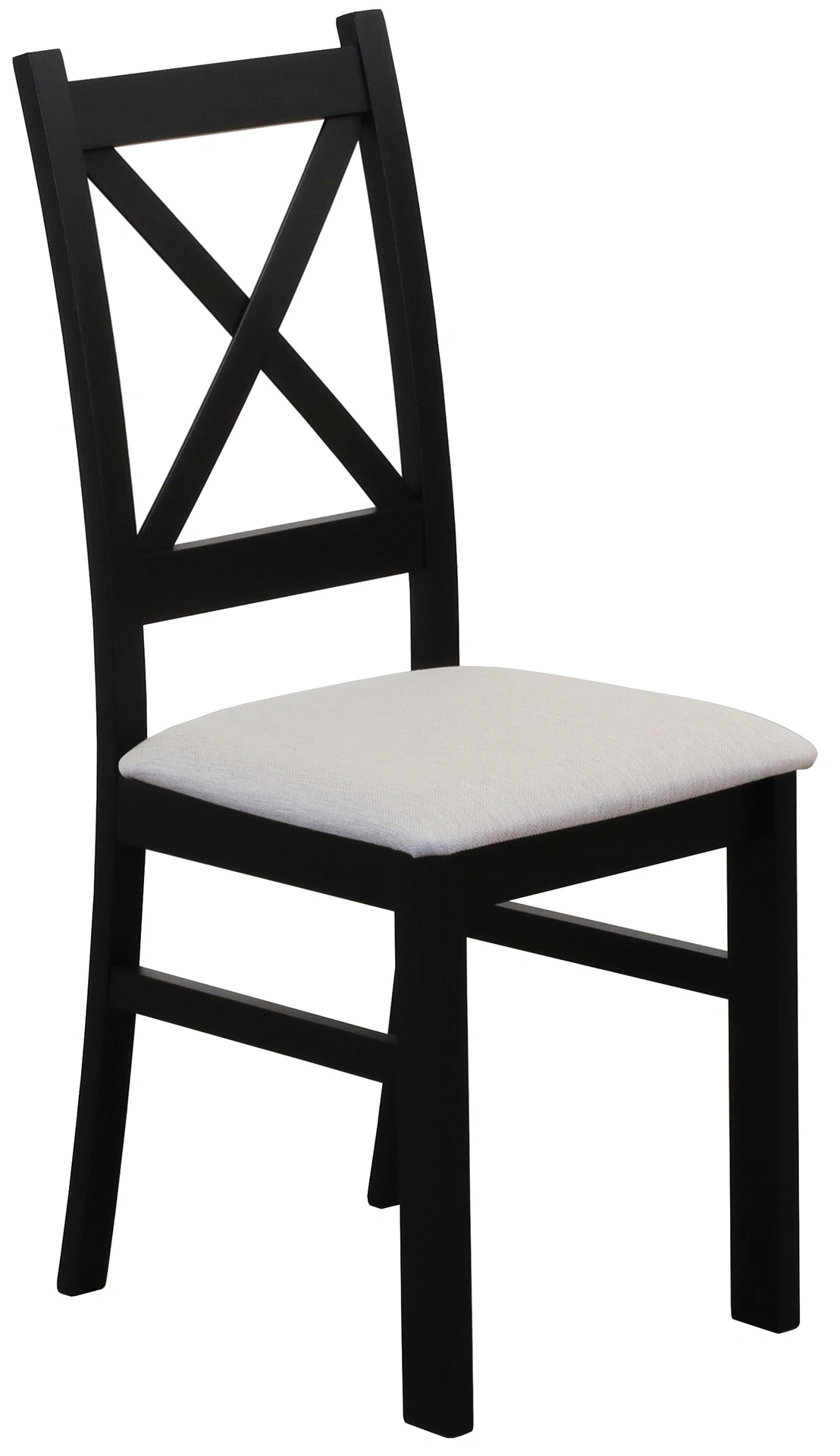 Stół 120x80 z 6 krzesłami M005-6 Czarny/Beton