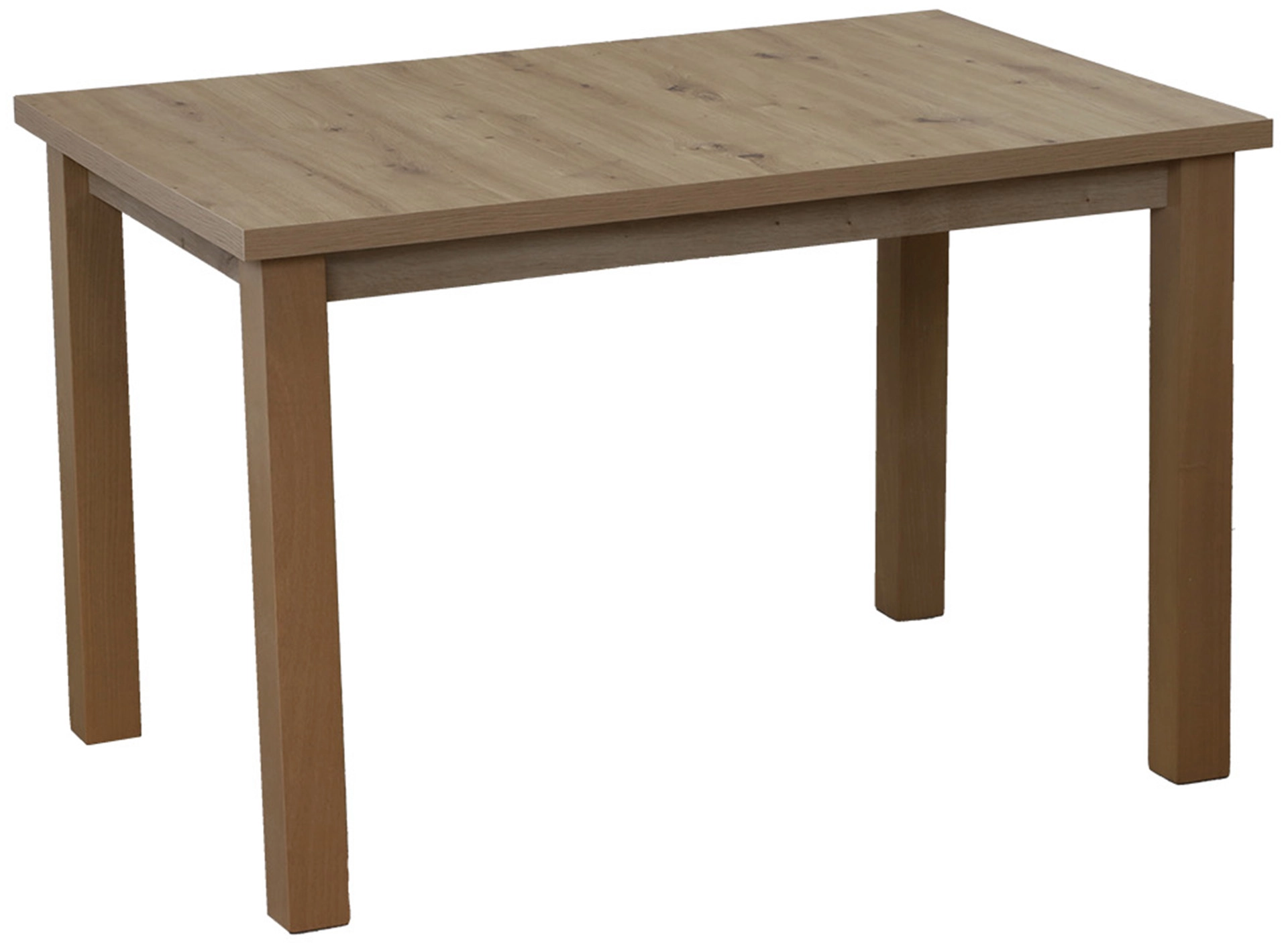 Komplet stół 120x80 z 6 krzesłami M011-6 Dąb Artisan