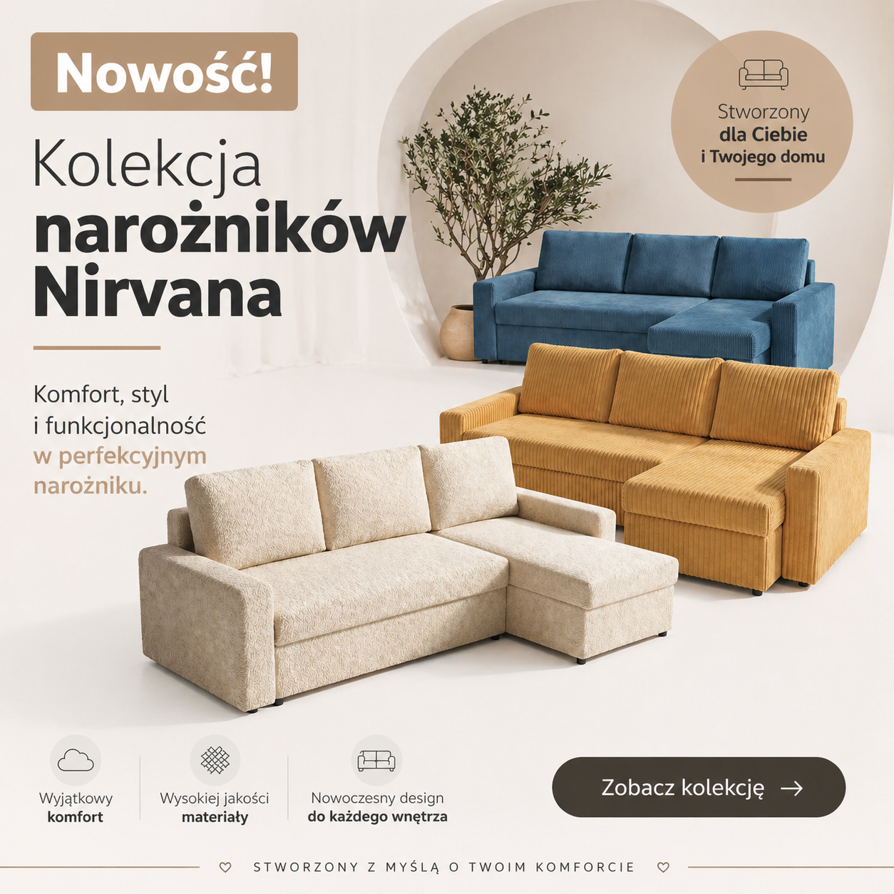 Nowość ! Narożniki Nirvana