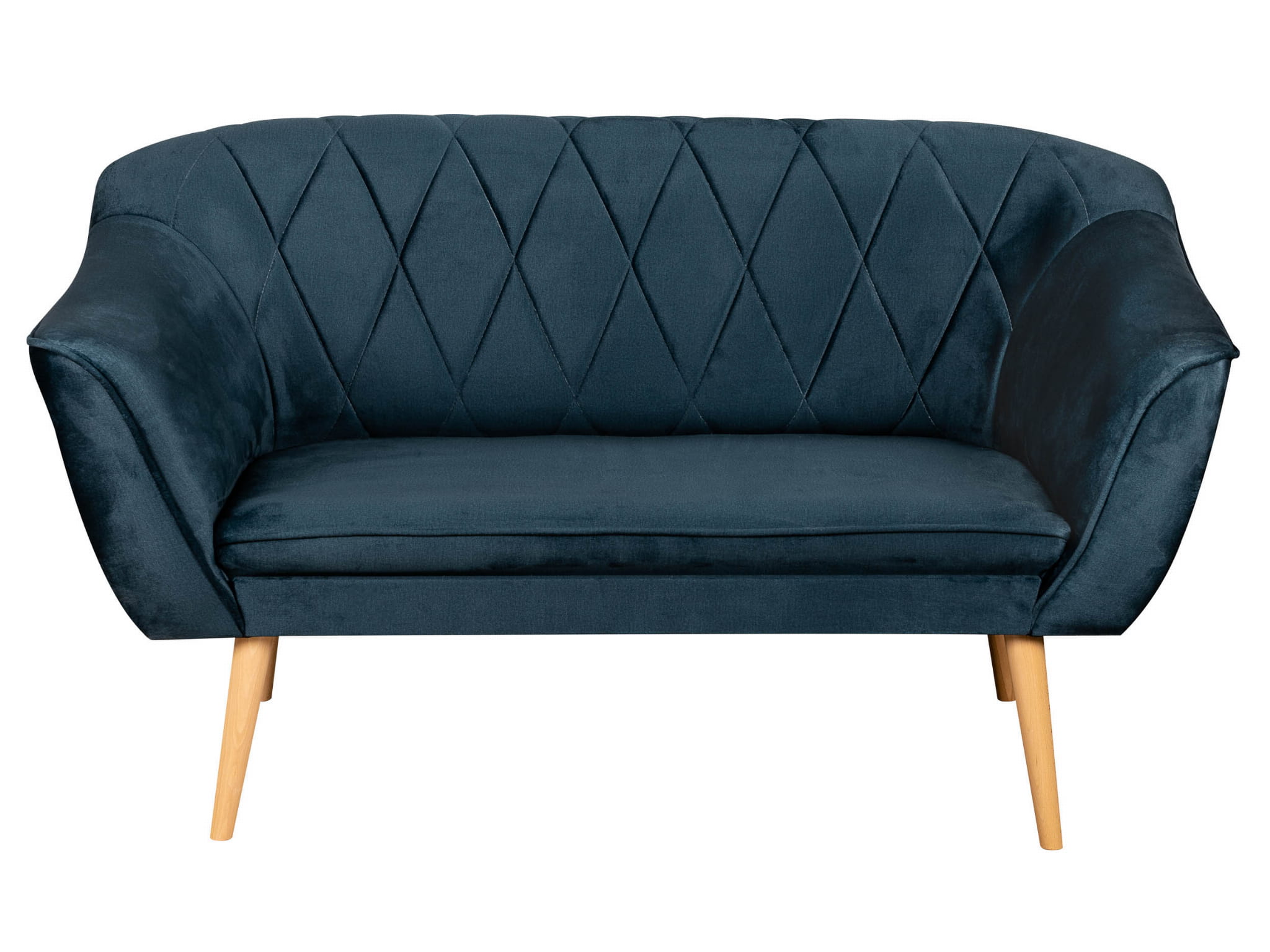 Sofa dwuosobowa Rosa 2 Granatowa | Bonni
